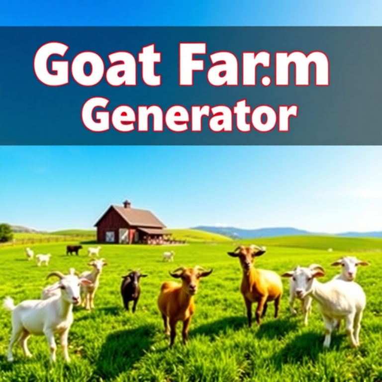 Goat Farm Name Generator