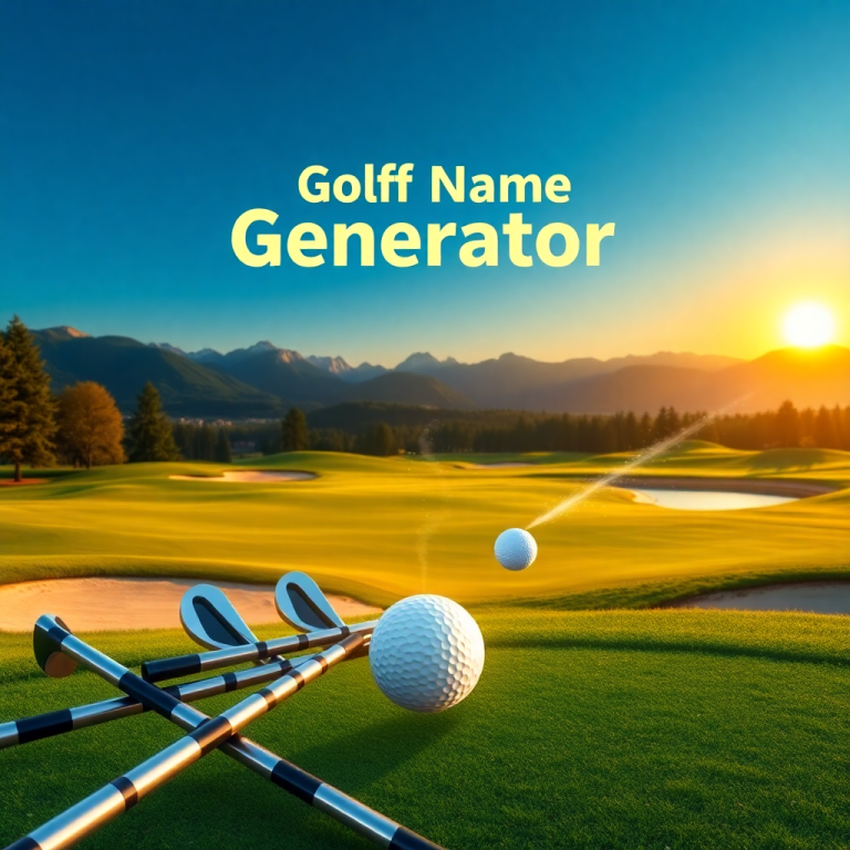 Golf Name Generator