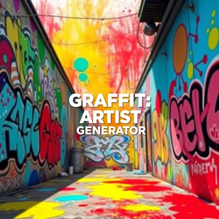 Graffiti Artist Name Generator