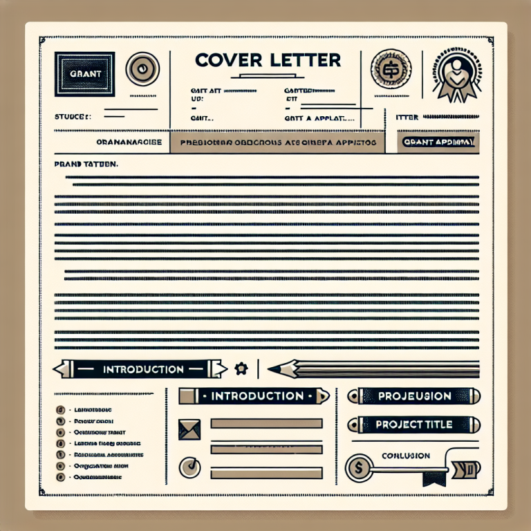 Grant Writer Cover Letter Generator