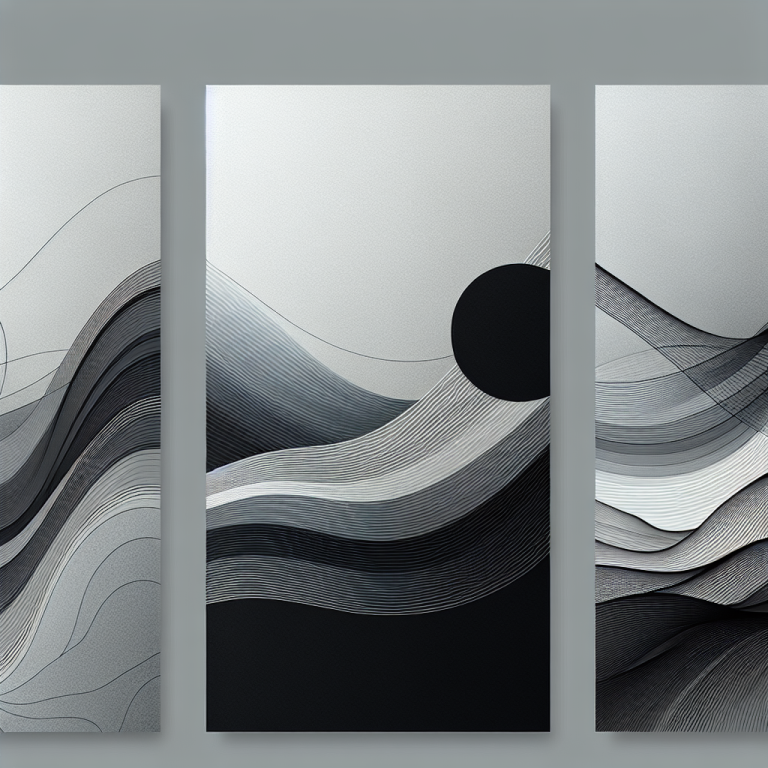 Grey And Black Wallpaper Generator
