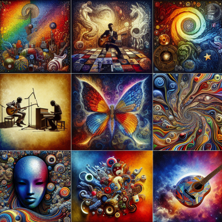 Groovy Album Cover Generator