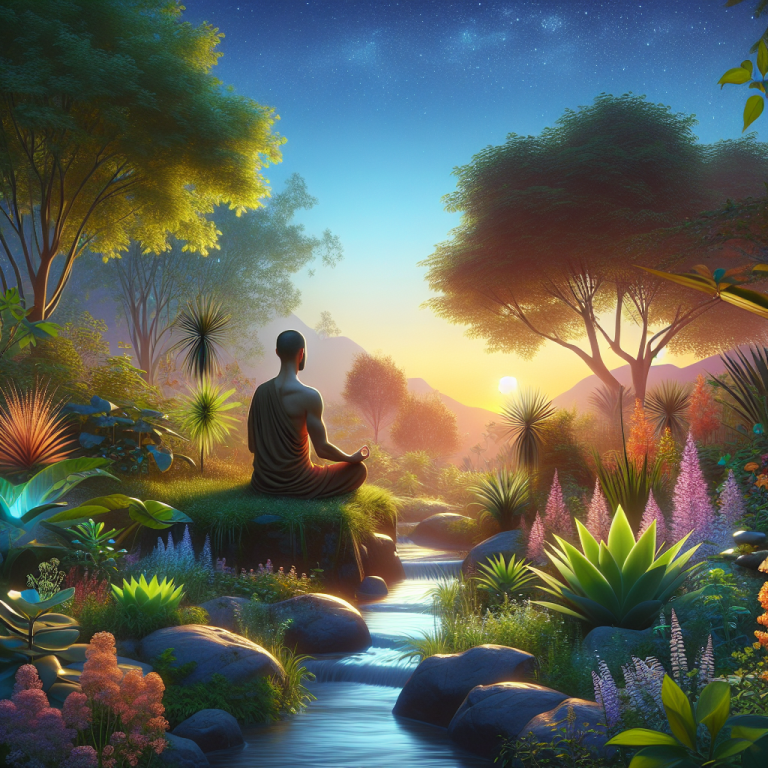 Grounding Meditation Generator