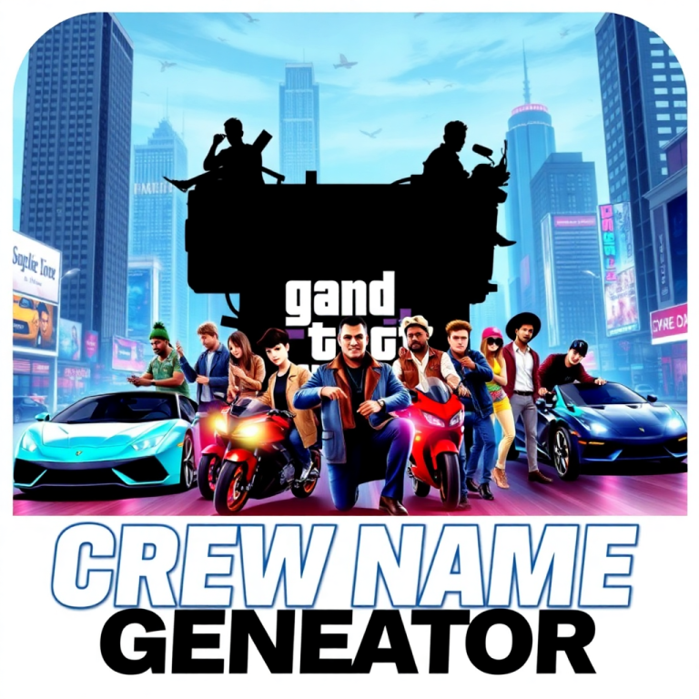 Gta Crew Name Generator