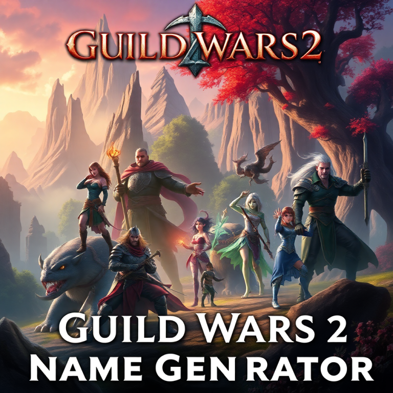 Guild Wars 2 Name Generator