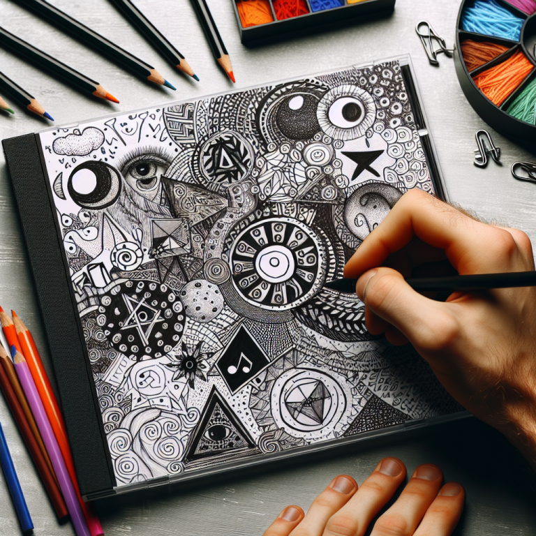 Hand Drawn Album Cover Generator