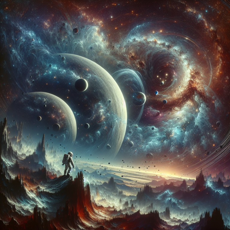 Hard Science Fiction Book Cover Generator