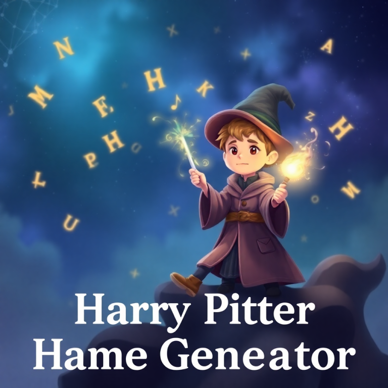 Harry Pitter Name Generator