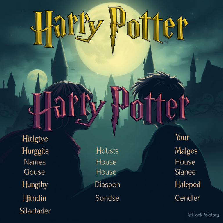 Harry Potter Character Name Generator