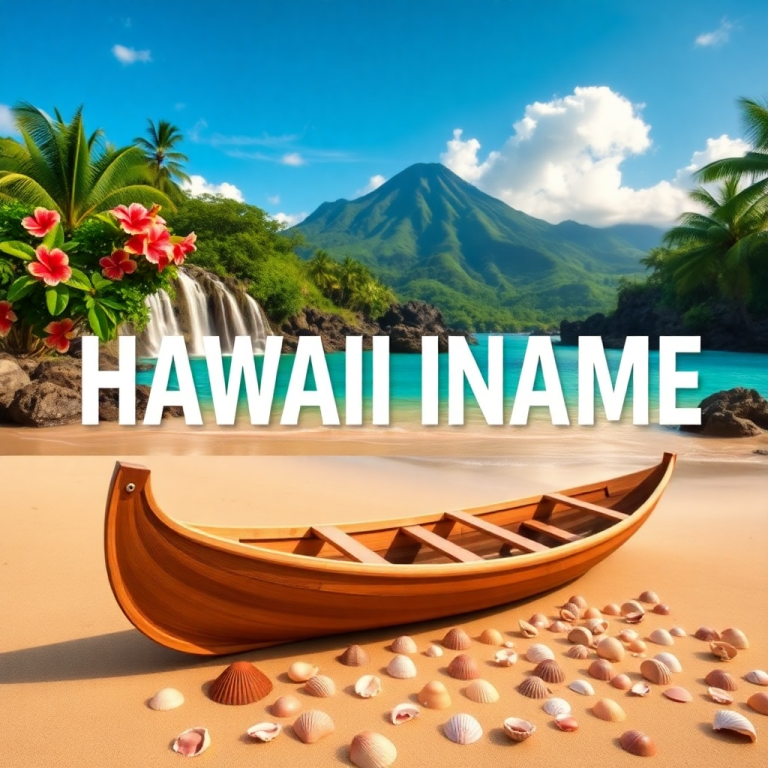 Hawaiian Island Name Generator
