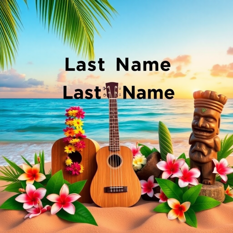 Hawaiian Last Name Generator