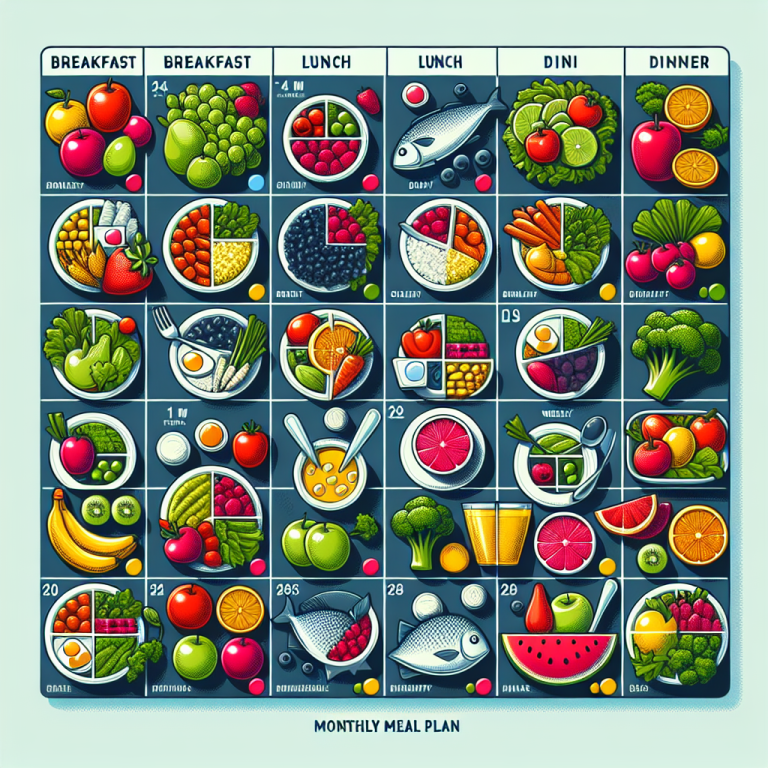 Healthy Monthly Meal Plan Generator