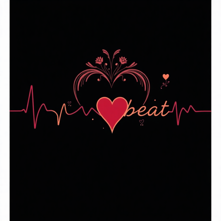Heartbeat Name Tattoo Generator