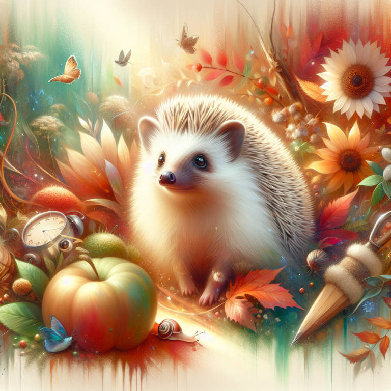 Hedgehog Wallpaper Generator
