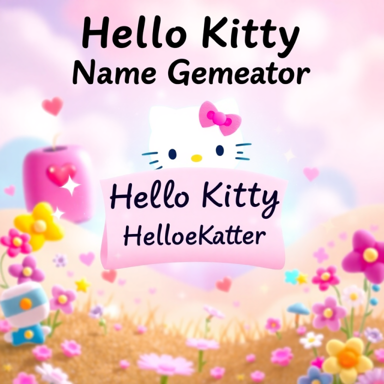 Hello Kitty Name Generator