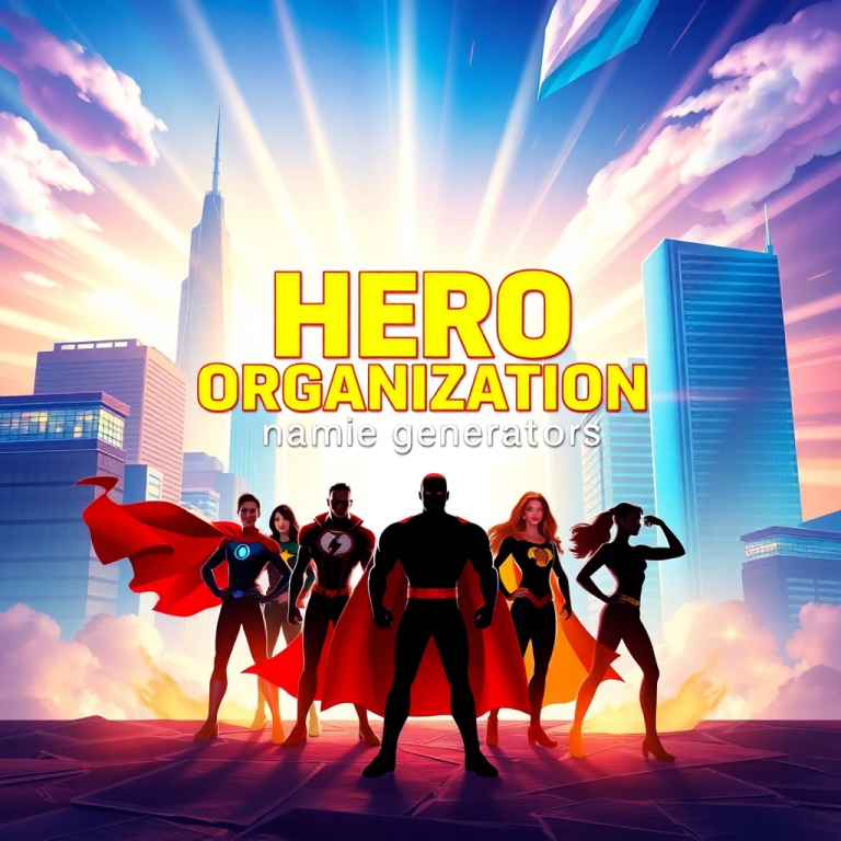 Hero Organization Name Generator