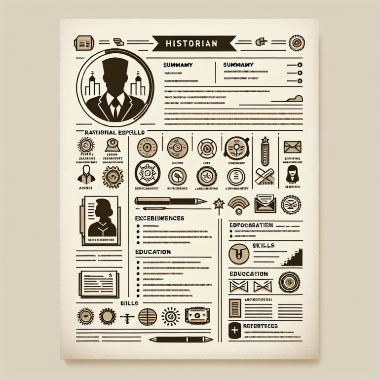 Historian Resume Generator