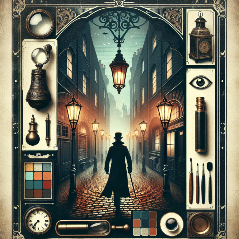 Historical Mystery Book Cover Generator