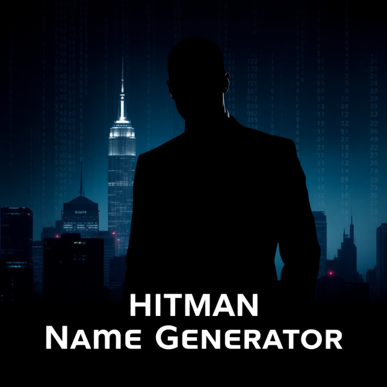 Hitman Name Generator