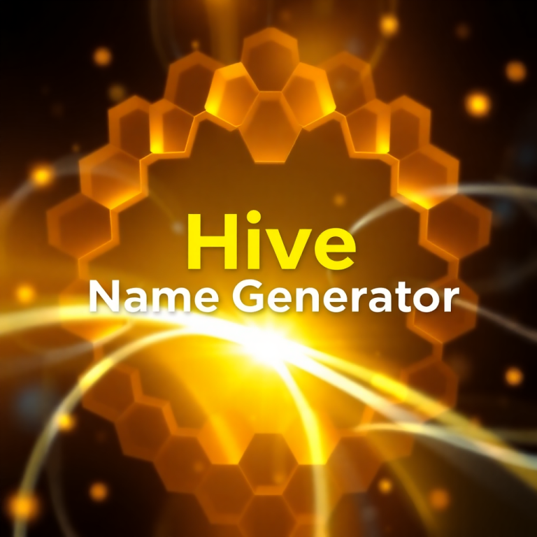 Hive Name Generator