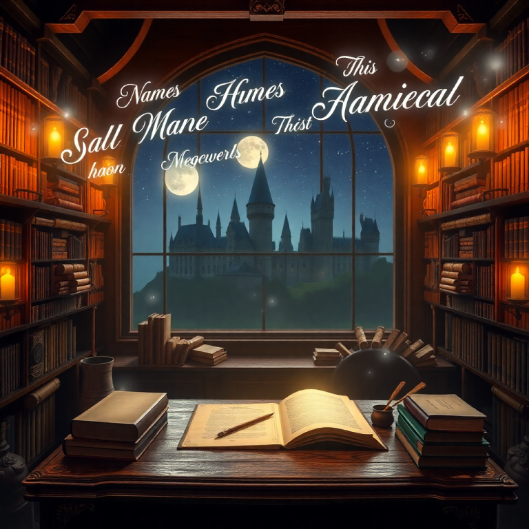 Hogwarts Student Name Generator