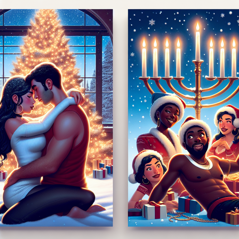 Holiday Romance Book Cover Generator