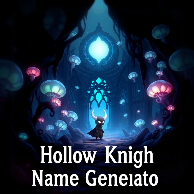 Hollow Knight Name Generator