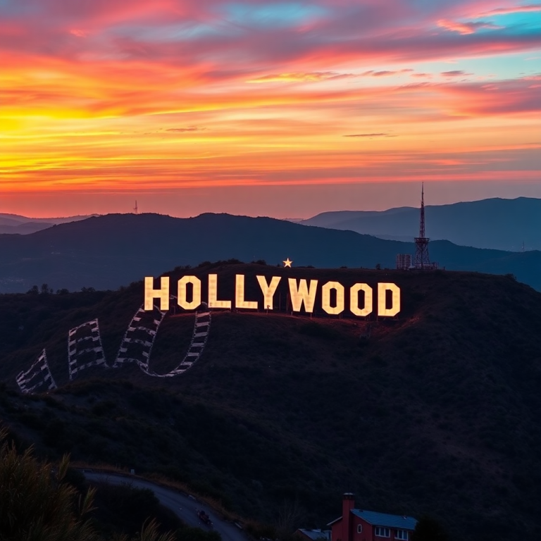 Hollywood Sign Name Generator