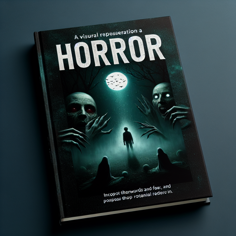 Horror Book Cover Generator