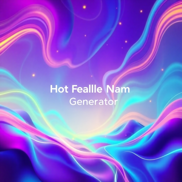 Hot Female Name Generator