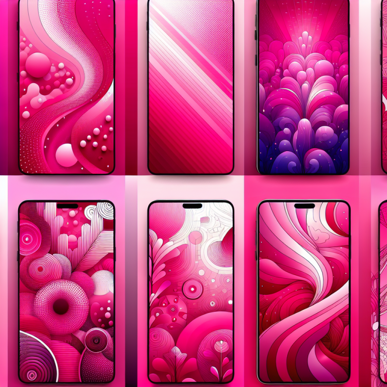 Hot Pink Wallpaper For Phone Generator
