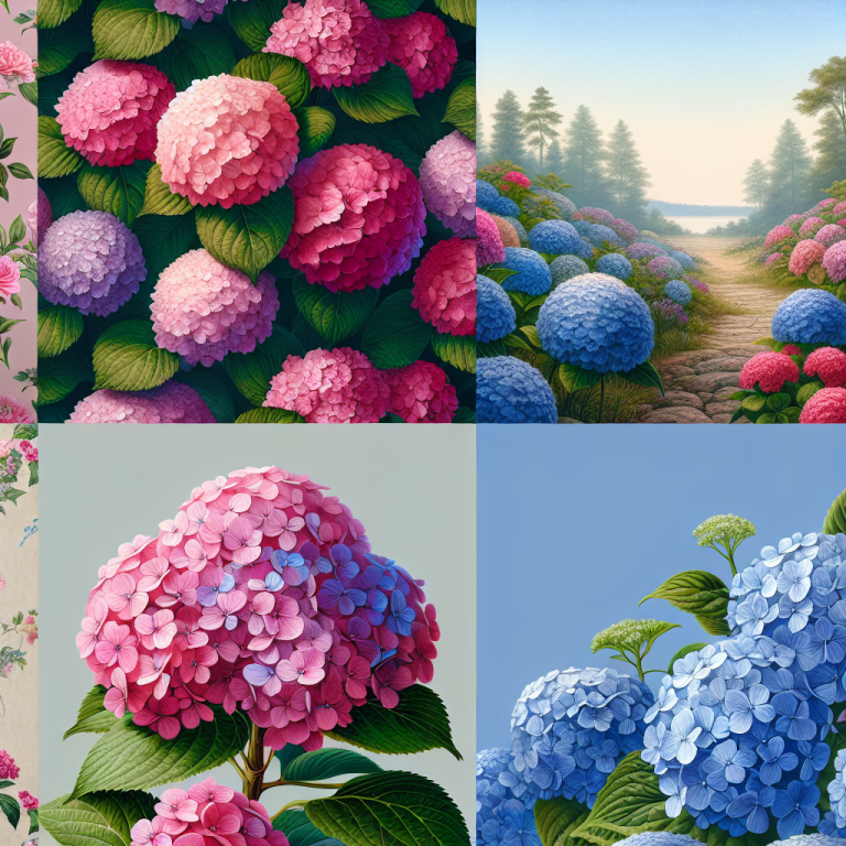 Hydrangea Wallpaper Generator