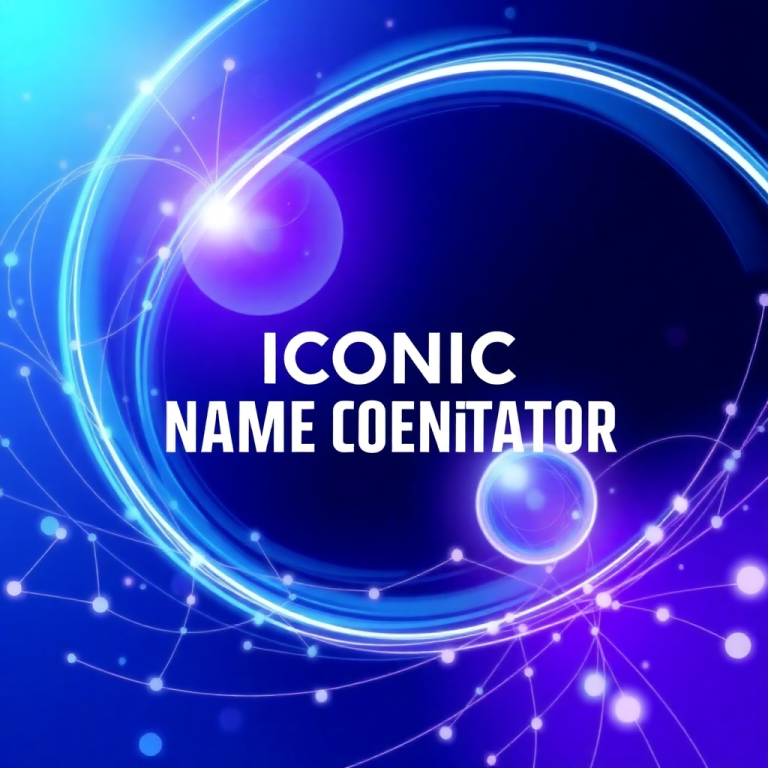 Iconic Name Generator