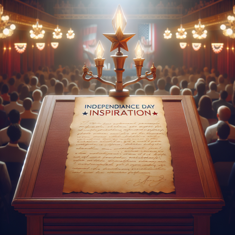 Independence Day Speech Generator