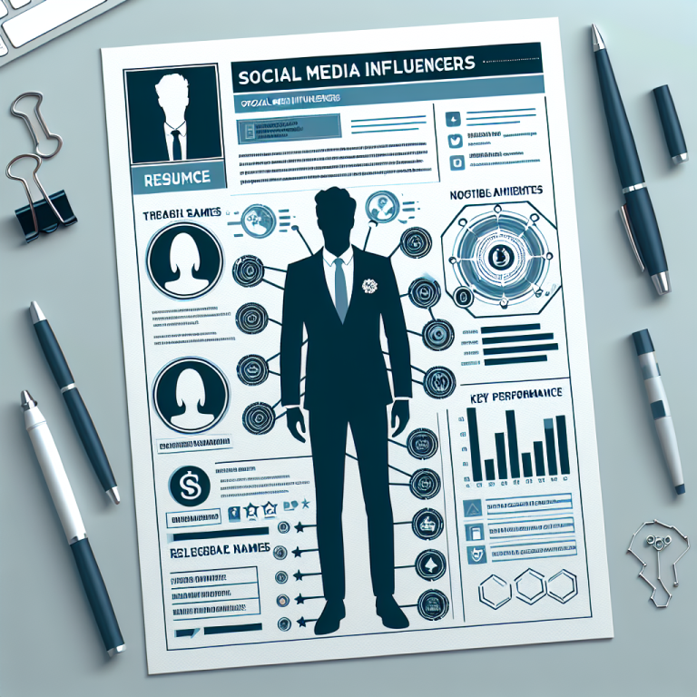 Influencer Resume Generator