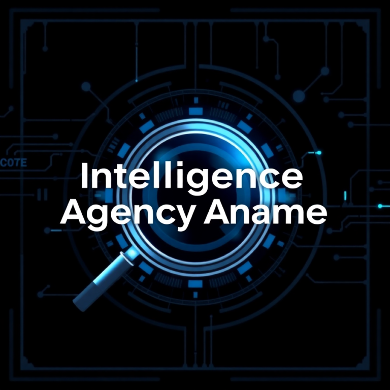 Intelligence Agency Name Generator