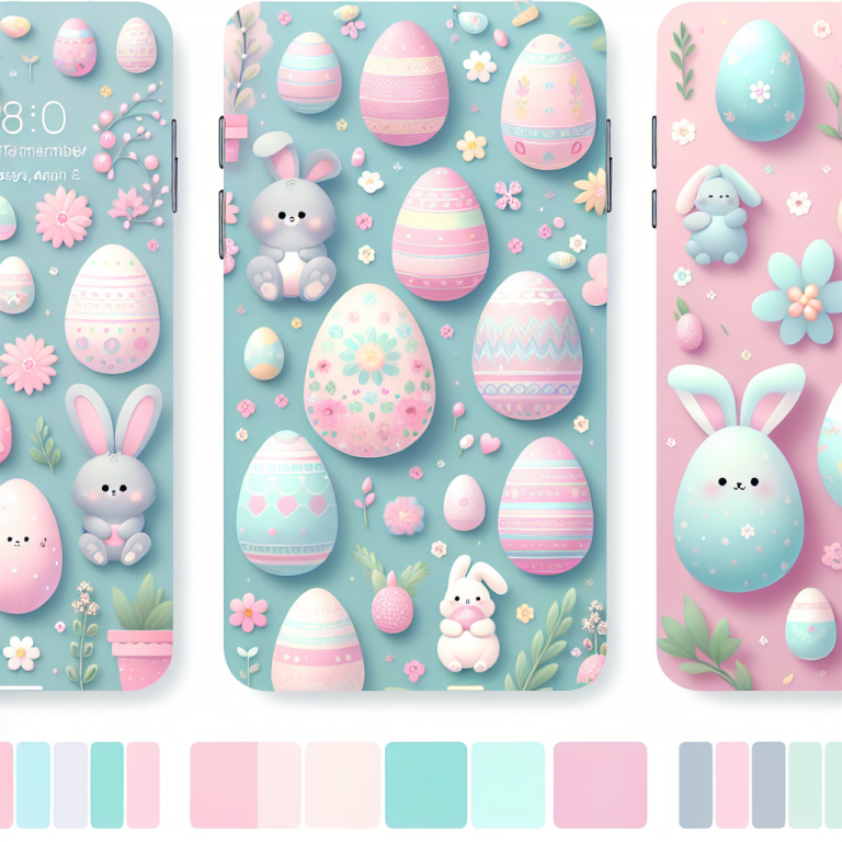 Iphone Pastel Easter Wallpaper Generator