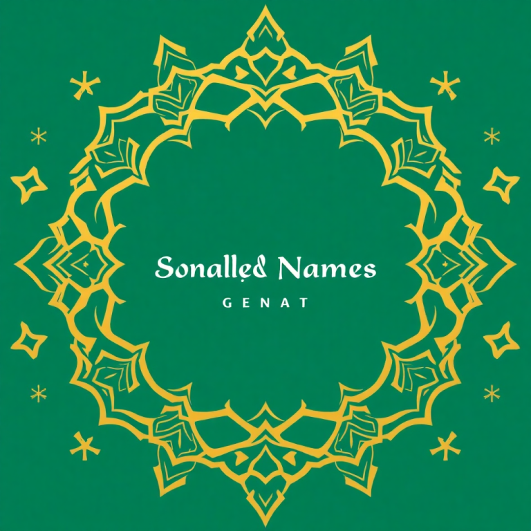 Islamic Name Generator