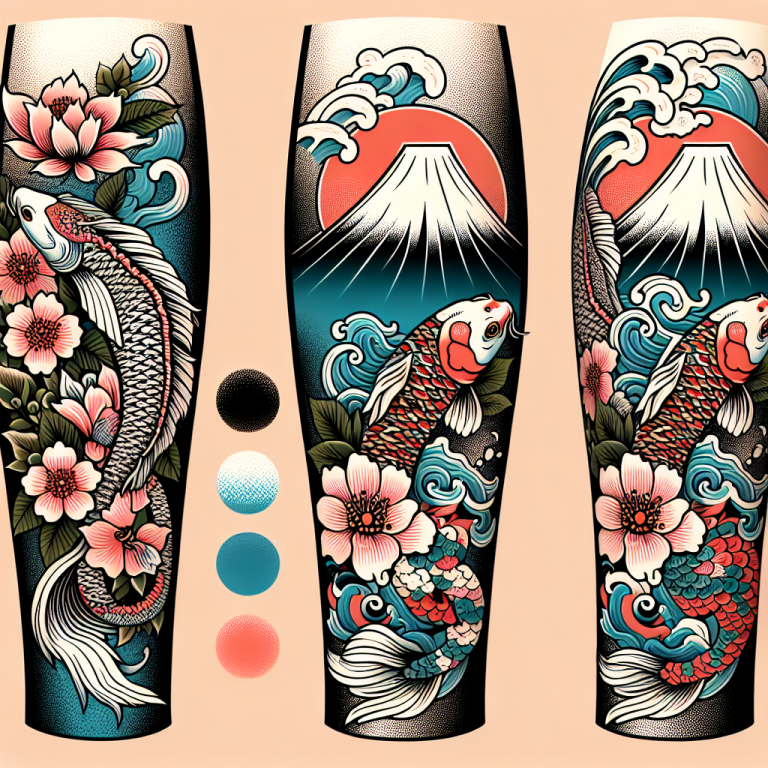 Japanese Forearm Tattoo Generator