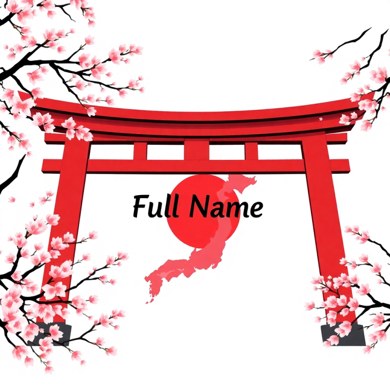 Japanese Full Name Generator