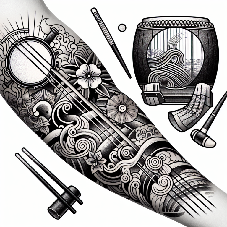Japanese Music Tattoo Generator