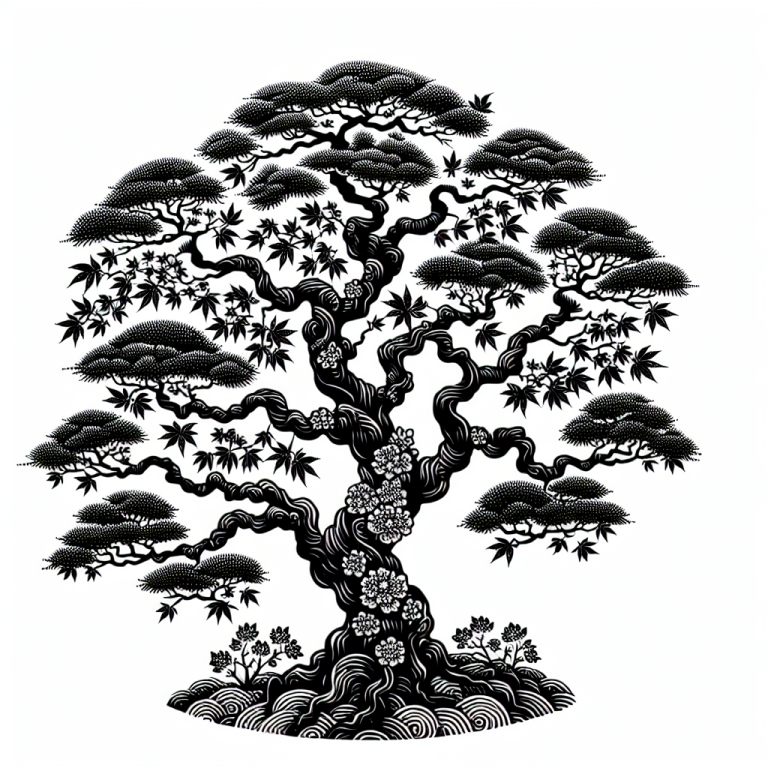 Japanese Tree Tattoo Generator