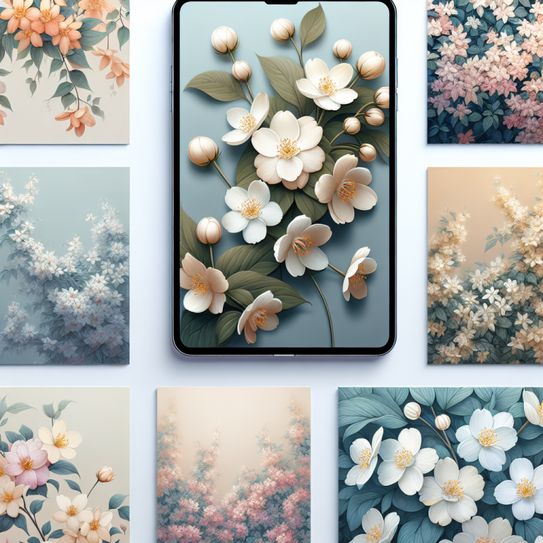 Jasmine Wallpaper Generator