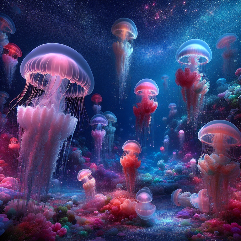 Jelly Fish Wallpaper Generator