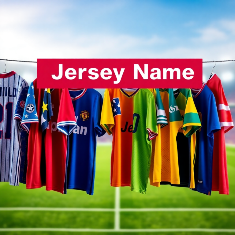 Jersey Name Generator