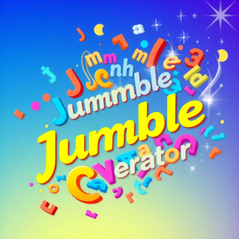 Jumble Name Generator