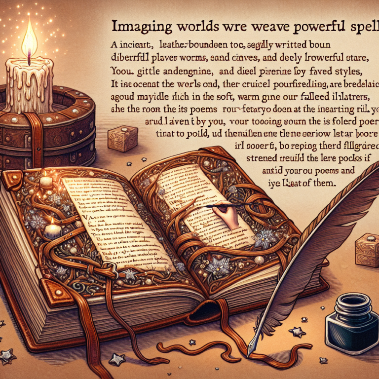 Justification Poem Generator