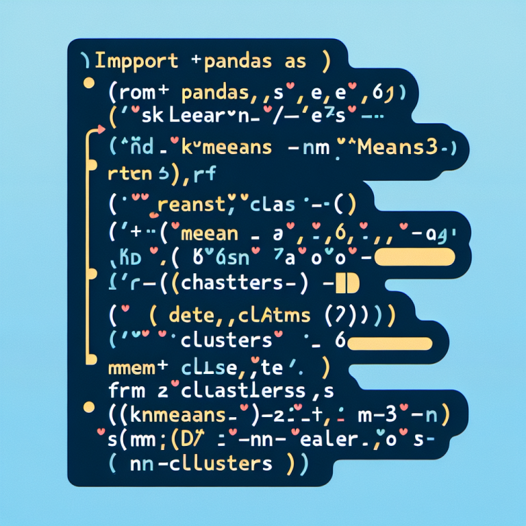 K Means Script Generator