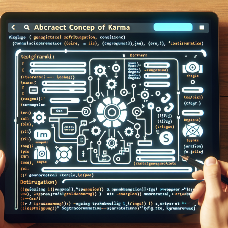 Karma Config Generator