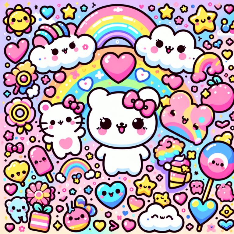 Kawaii Background Wallpaper Generator